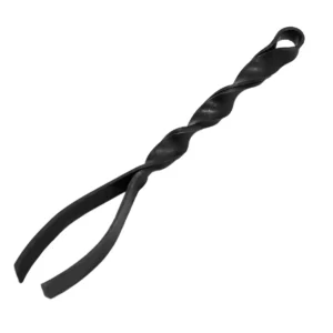 Medieval Hand-Forged Iron Tweezer – Traditional Grooming Tool with Twisted Handle