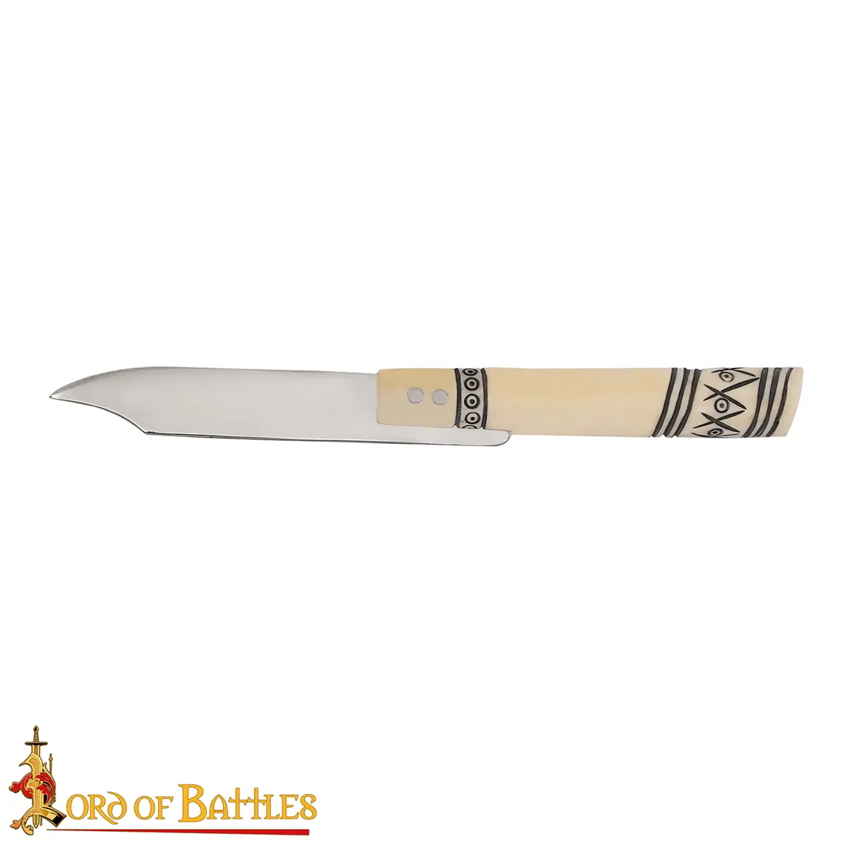 Iron Hand Forged Folding Knife with Bone Handle – 20 cm Polished Stainless Steel Blade Iron Hand Forged Folding Knife with Bone Handle – 20 cm Polished Stainless Steel Blade - Image 4