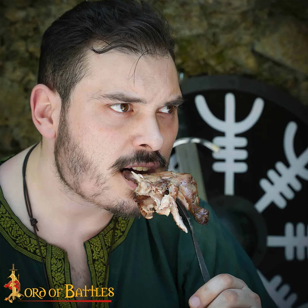 Hand-Forged Viking Iron Pot Fork – Twisted Handle Serving Tool , Rustic Kitchen ware Hand-Forged Viking Iron Pot Fork – Twisted Handle Serving Tool , Rustic Kitchen ware - Image 6