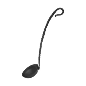 Medieval Viking Hand Forged Iron Ladle Functional Camp Gear