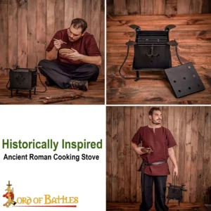 Historical Replica of the Ancient Roman Cooking Stove and Barbeque Grill