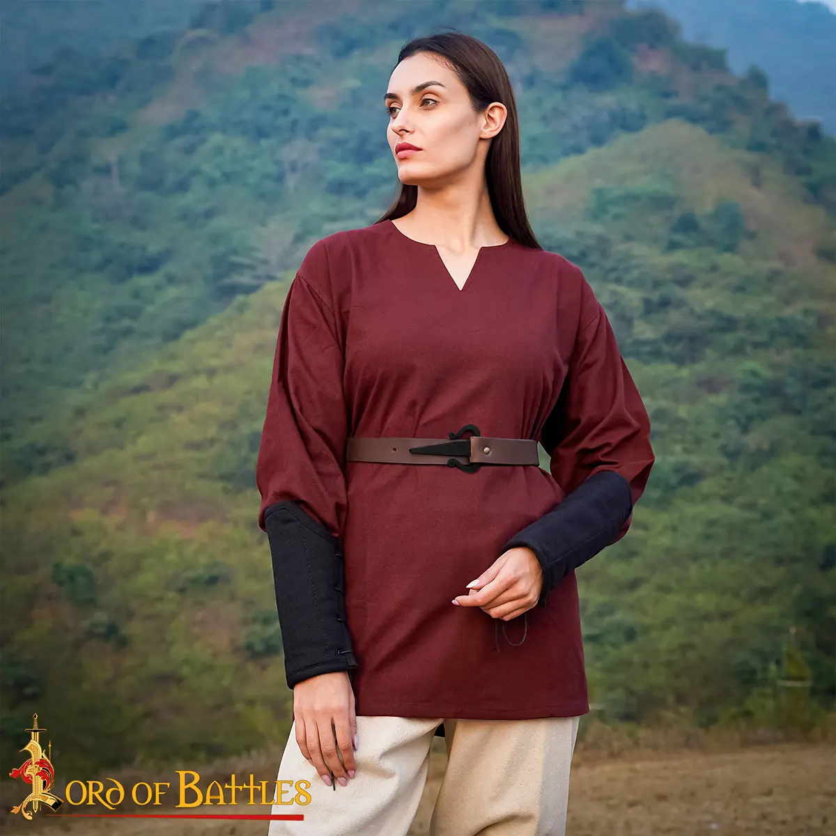 Celtic Hand Forged Iron Belt Hook Buckle Functional Medieval Accessory Celtic Hand Forged Iron Belt Hook Buckle Functional Medieval Accessory - Image 4