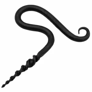 Hand Forged Iron Corkscrew Fully Functional Wine Bottle Opener