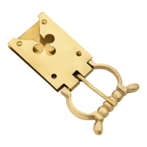 Late Medieval Brass Belt Buckle – Trefoil Motif LARP & Historical Costumes - 3 cm