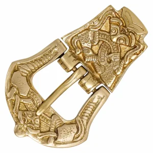 Viking Belt Buckle Celtic Design Pure Brass Belt Accessory