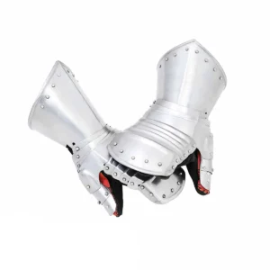 Medieval Maximilian Mitten Gauntlets 16 gauge