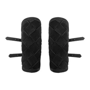 Medieval Suede Leather Bracers