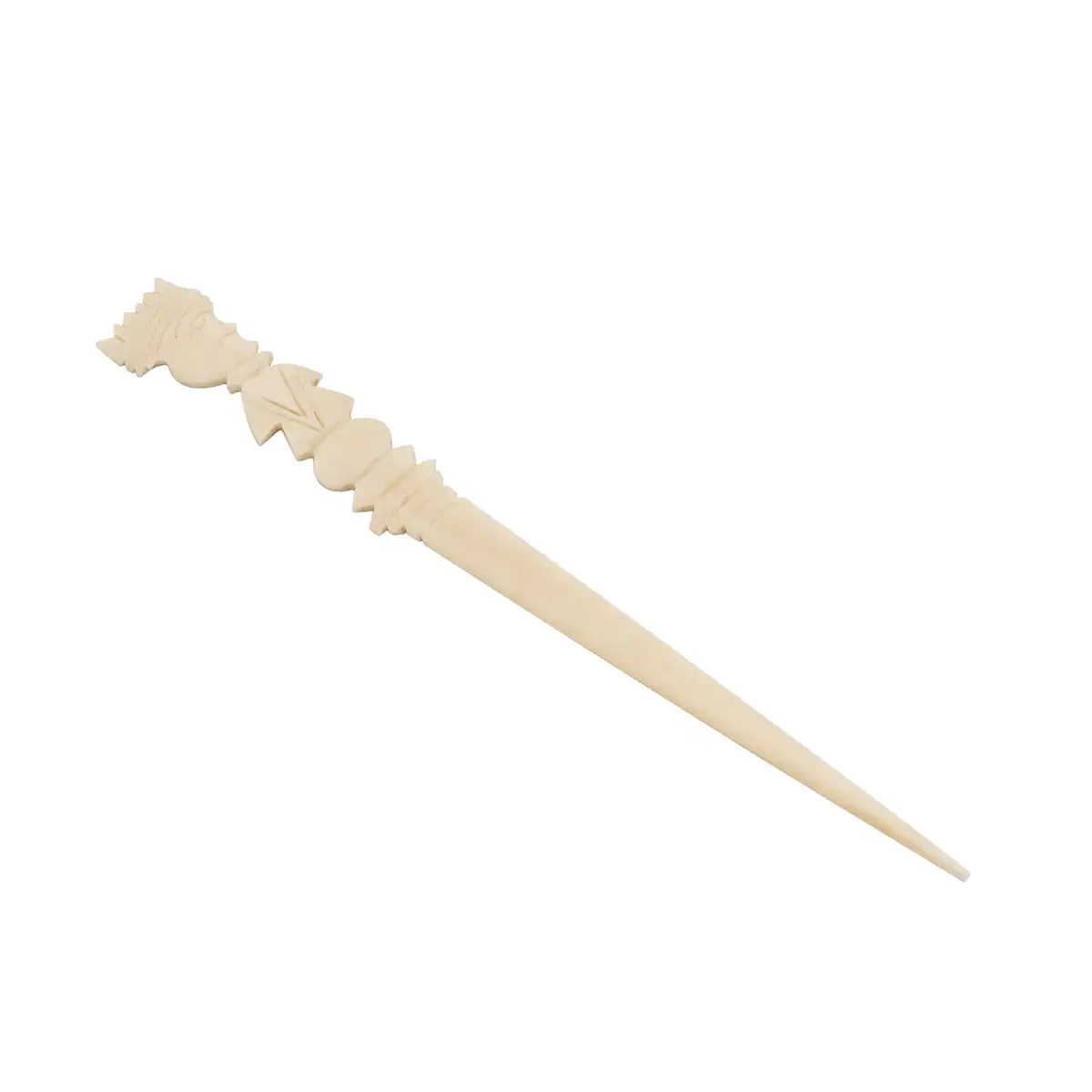 Hand Carved Viking Bone Hair Pin
