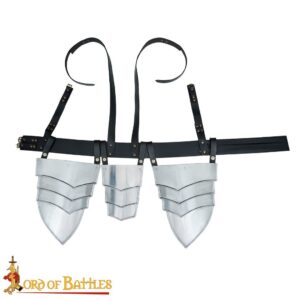 Medieval Fantasy Steel Tassets Armour 18 Gauge