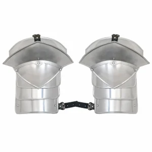 15th Century Medieval Fantasy Pauldrons with Blade Breakers