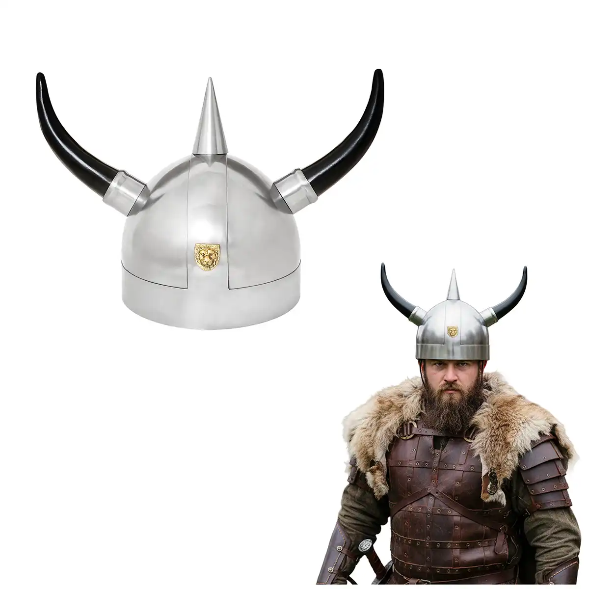 horned viking helmet