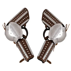 Late Medieval Splint Arm Harness – Brigandine Arm Armour (14th–15th Century Design)