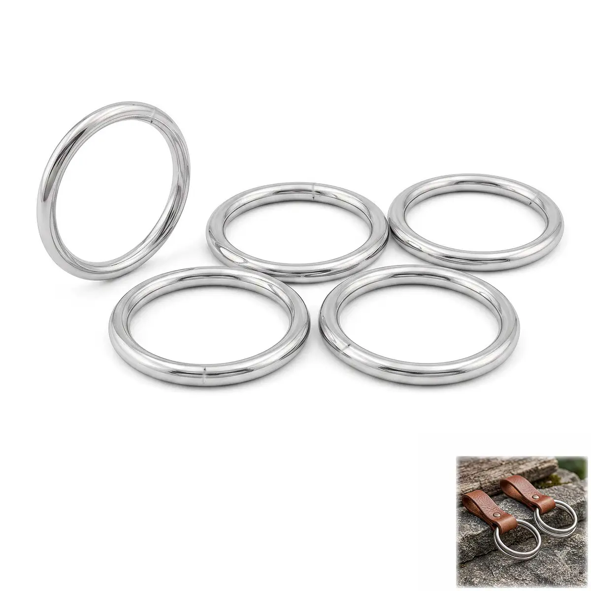Welded Nickel Coated O Rings