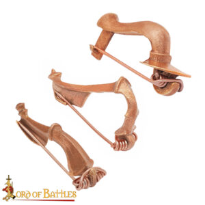 Bronze Roman Brooch Fibula Lost Wax Cast Set