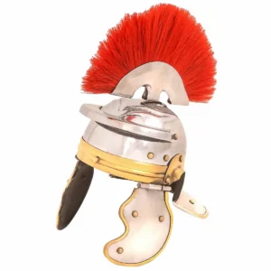 Miniature Roman Helmet - Centurion Helm with Stand