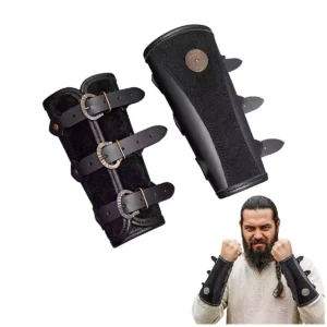 Santiago Leather Bracers