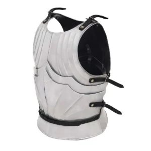 Late Medieval Gothic Fluted Steel Cuirass- Handmade Chest Armor For Protection