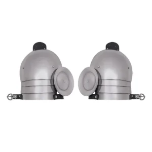 14th Century Spaulders - Medieval Shoulder Armor with Besagues