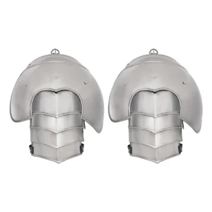 Medieval Articulated Steel Pauldrons – Fantasy Knight Shoulder Protection Armor