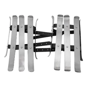 Valsgärde Viking Splinted Bracers Functional Historical Arms Armor 16 gauge