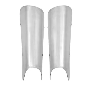 Late Medieval Simple Greaves 16 gauge