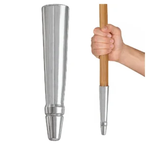 Hand-Forged Medieval Spear Butt Caps Polished Mild Steel Spear Ends – Historical Combat & LARP Fittings