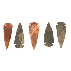 Handcrafted Medieval Flint Stone Arrowheads Authentic Replica