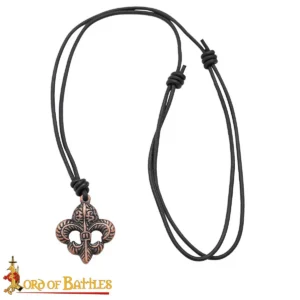 Antiqued Fleur-de-Lis Pendant