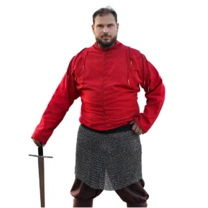 Chainmail Skirt – 8mm Riveted Round Ring – 18 Gauge, Mild Steel – Ideal for Full Body Armor Sets