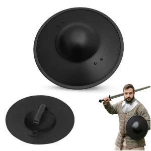 Buckler Shield - Hand-Forged Medieval Steel Combat Shield