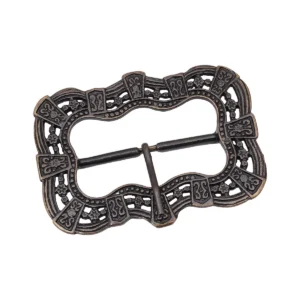 Pirate Belt Buckle - Brass Captain Jack Sparrow Cosplay Buckle