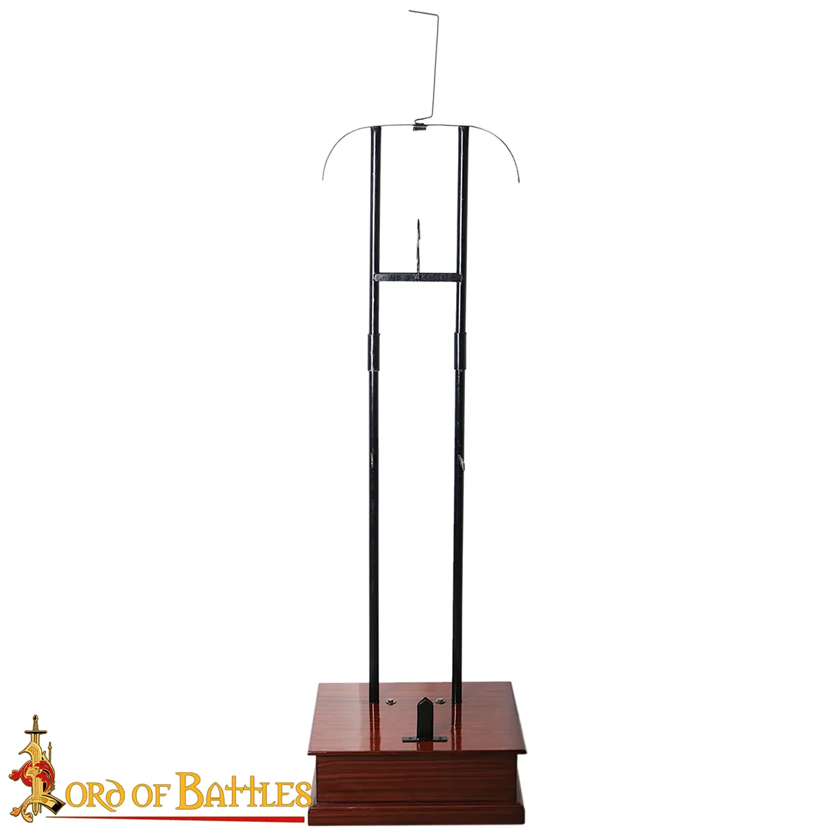 Medieval Full Armour Display Stand – 18 Gauge Steel Frame with Hardwood Base Medieval Full Armour Display Stand – 18 Gauge Steel Frame with Hardwood Base - Image 4