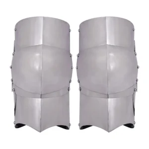 15th Century Archer's Poleyns Knee Armor 16 gauge