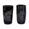 Viking Wolf Horn Tumbler