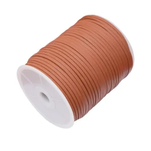 50 meter Flat Leather Cord Spool