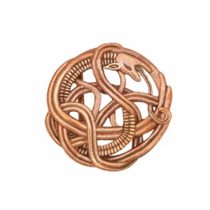 Celtic Belt Buckle Serpent Knot Design