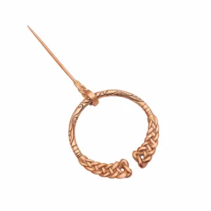 Viking Brooch Bronze Penannular Fibula