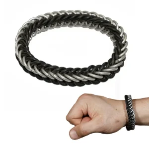 Half Persian Chainmail Stretch Bracelet