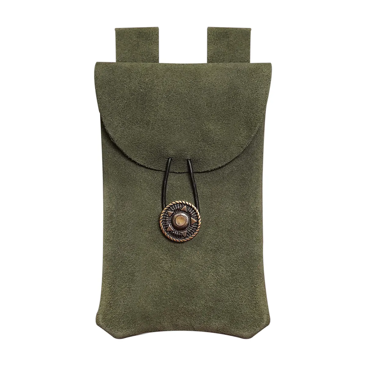 leather belt coin pouch​