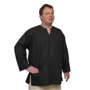 Raider Cotton Medieval Shirt - Authentic Viking Tunic