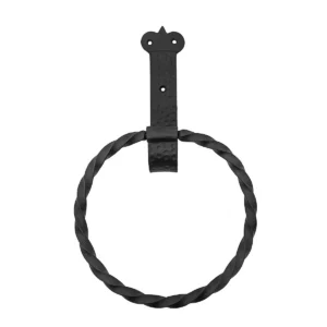 Rustic Twist Towel Ring