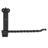 Hand Forged Medieval Cast Iron Paper Towel Holder