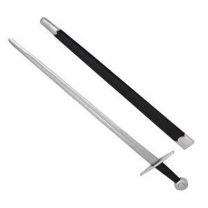 Traditionally Hand-forged Viking Sword with Scabbard Fully Tempered Steel Blade