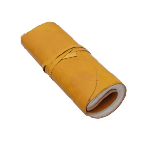 Rolled Leather Bound Travel Journal