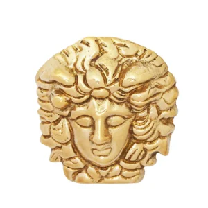 Ancient Greek Medusa Brass Adornment Armor Decoration