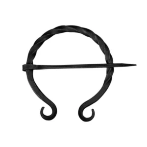 Twisted Iron Penannular Brooch Early Medieval