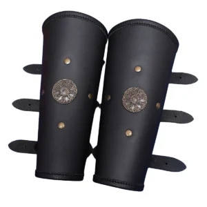 Fantasy Warrior Leather Bracers