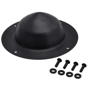 Medieval Shield Boss Black, 1.8 mm Steel, Battle Ready