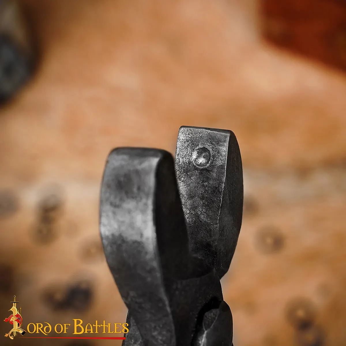 Hand-Forged Round Riveting Pliers For 9 mm Chainmail Rings Hand-Forged Round Riveting Pliers For 9 mm Chainmail Rings - Image 8