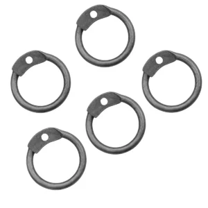 Steel Round Loose Rings- 10mm Dome Rivets Round Ring - 16 Gauge, Natural Finish - 1Kgs – Ideal for Chainmail DIY & Repairs